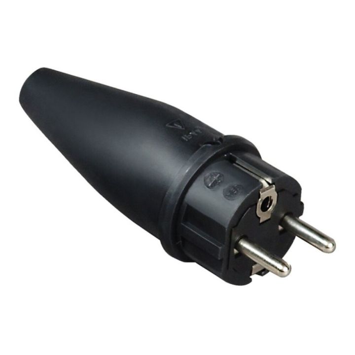 Gúmmíkló 16A IP44 svört