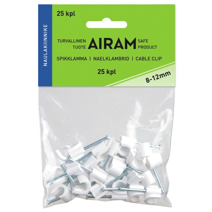 Snúruklemma 8-12mm 25stk