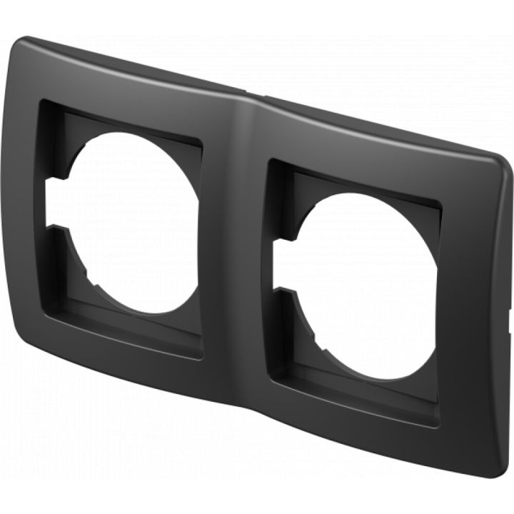 Rammi 2 faldur láréttur Ekonomik svartur