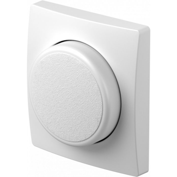Lok og hnappur fyrir dimmer Ekonomik hvítur