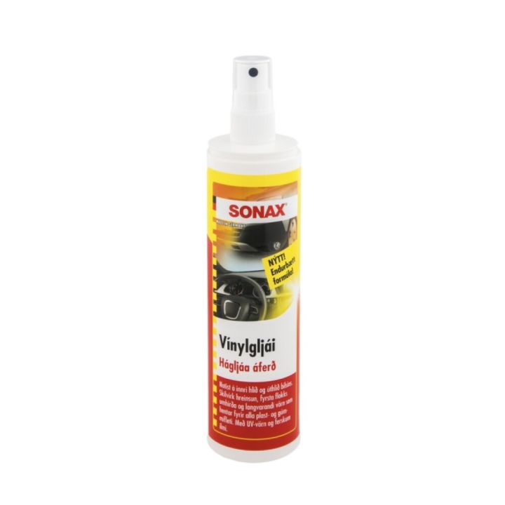 Vínylgljái & hreinsir hágljáa áferð Sonax 300ml