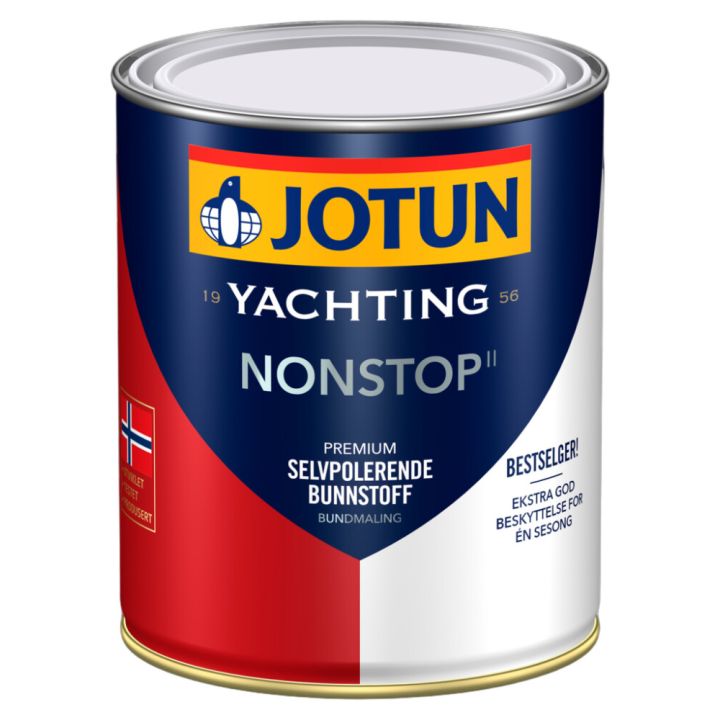 Bátamálning Nonstop II mygluvarin hvít 0,75L Jotun