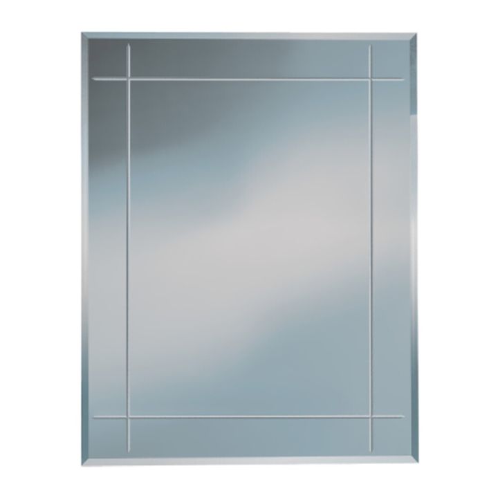 Spegill 55x70cm Kristall-Form Karo Ferhyrndur