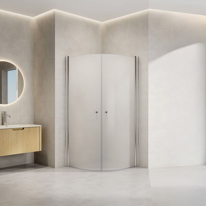 Sturtuveggir 90x90x190cm sandblásið Anholt