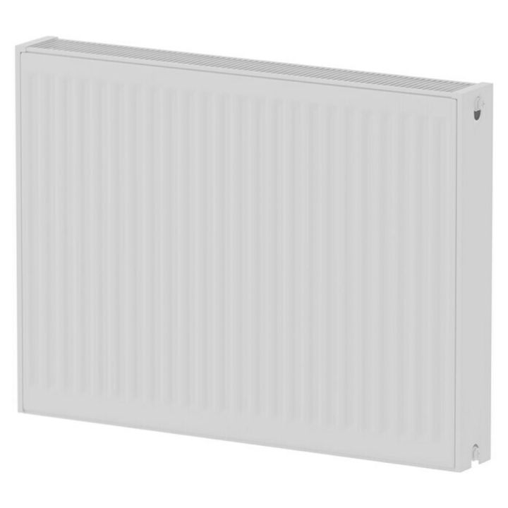 Miðstöðvarofn tvöfaldur 600x800 mm hvítur