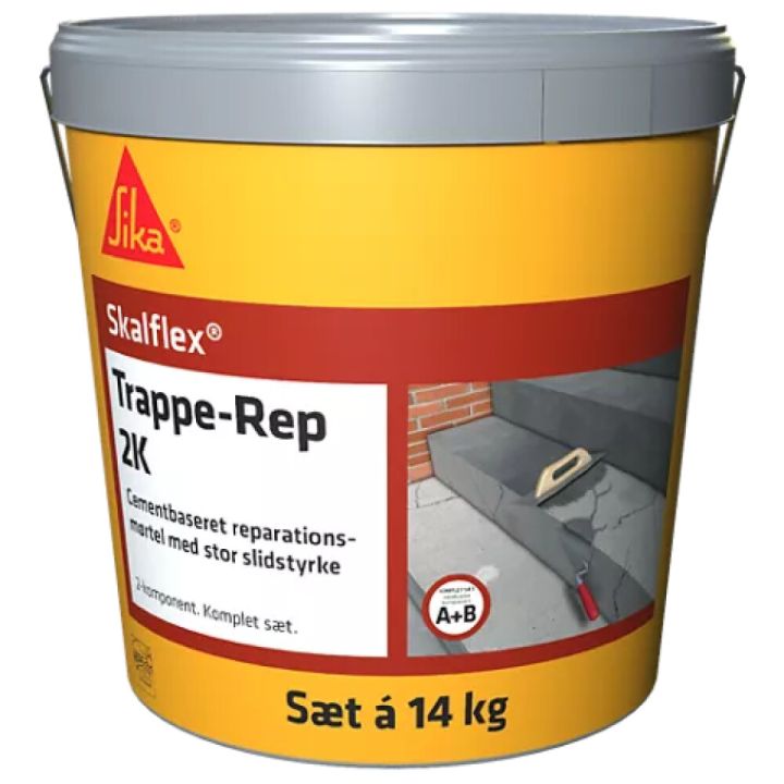 Tröppuviðgerðarefni 14 kg Sika A+B