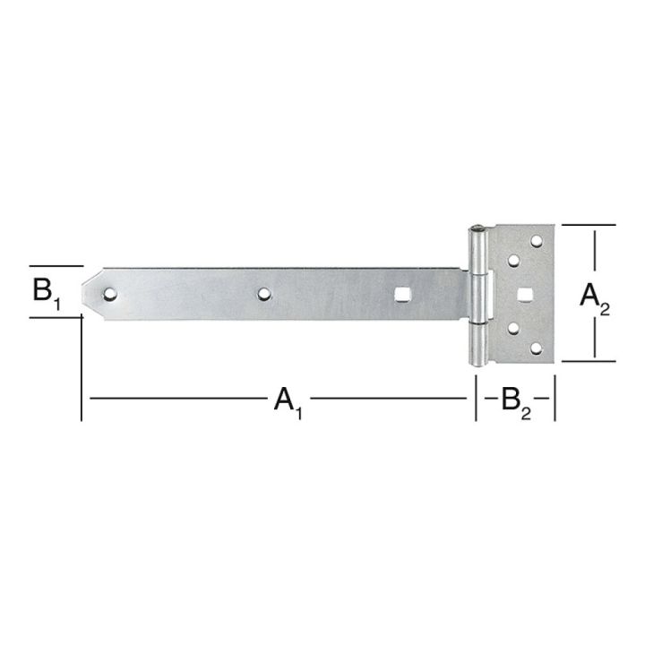 Löm T 300x33mm Vormann galv.