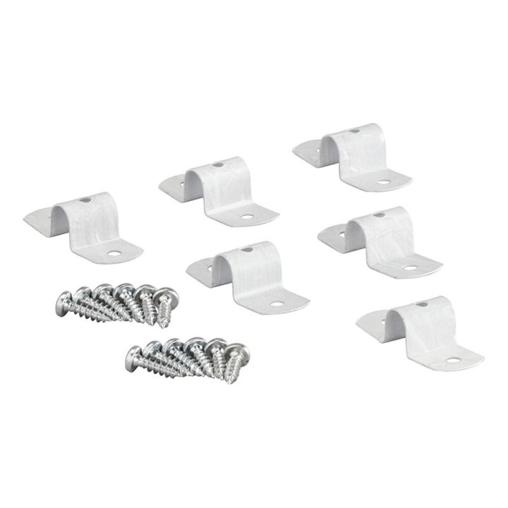 Hillu samtenging Elfa 6stk hvít