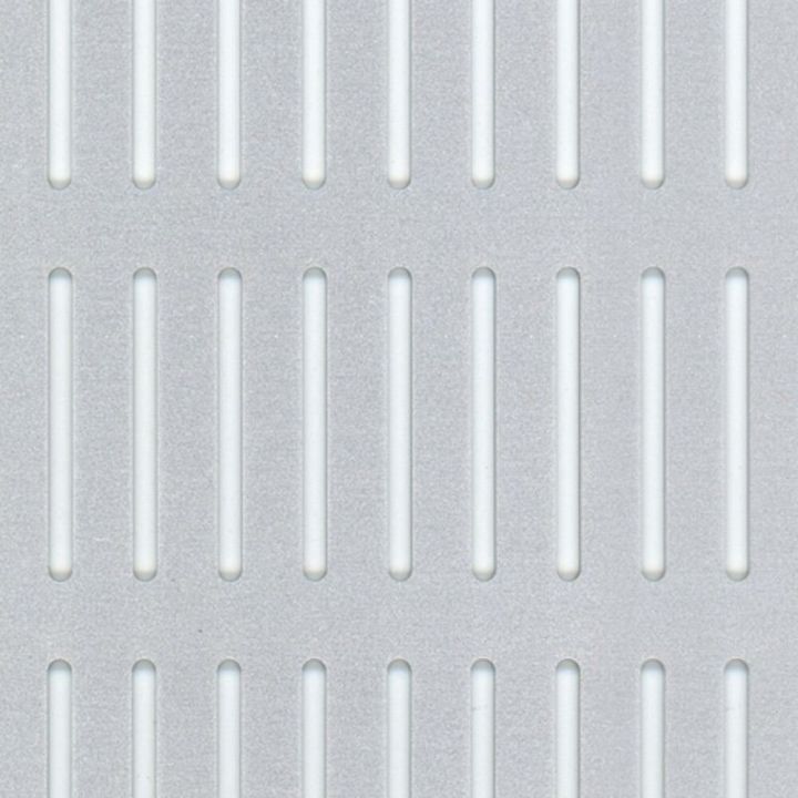 Gataplata ál 250x500x0,8 mm ílöng göt