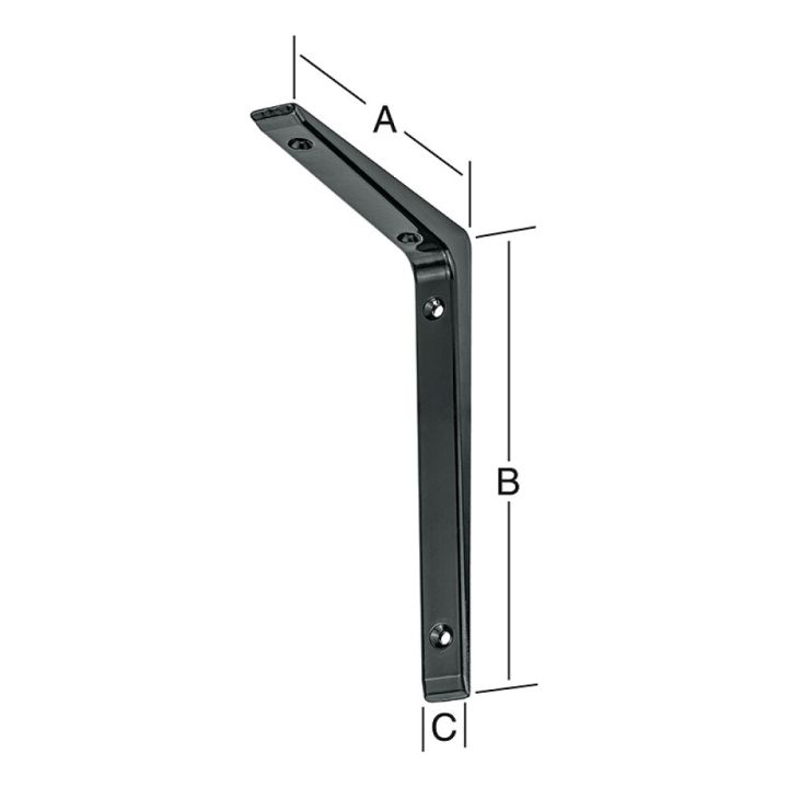 Hilluberi 150x200mm Vormann Elegant svartur