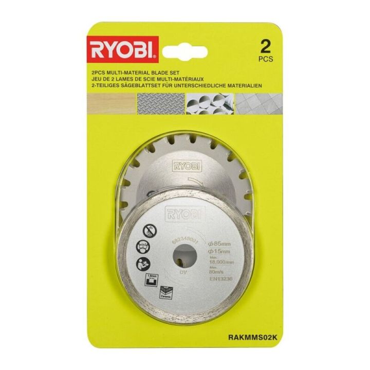 Hjólsagarblöð 85x15mm Ryobi RAKMM202K