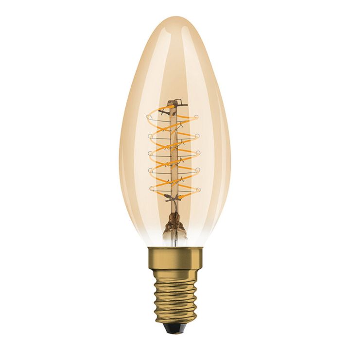 Skrautpera LED E14 2200K Osram 3,4W Ø3,5 mm