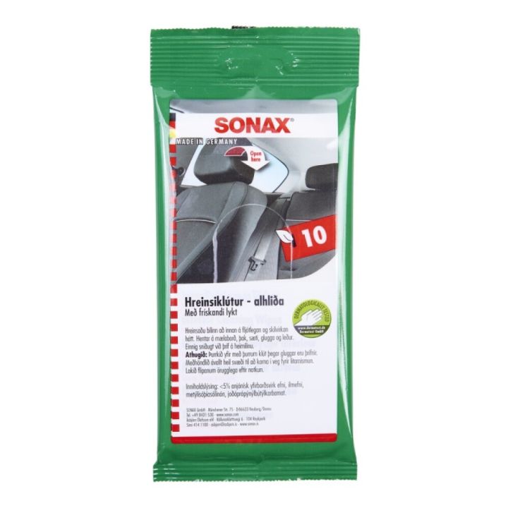 Hreinsiklútar alhliða 10stk Sonax
