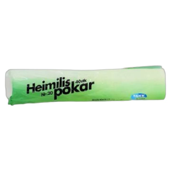 Heimilispokar nr 20 Takk 40stk
