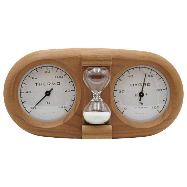 Hita og rakamælir fyrir sánu Saunia