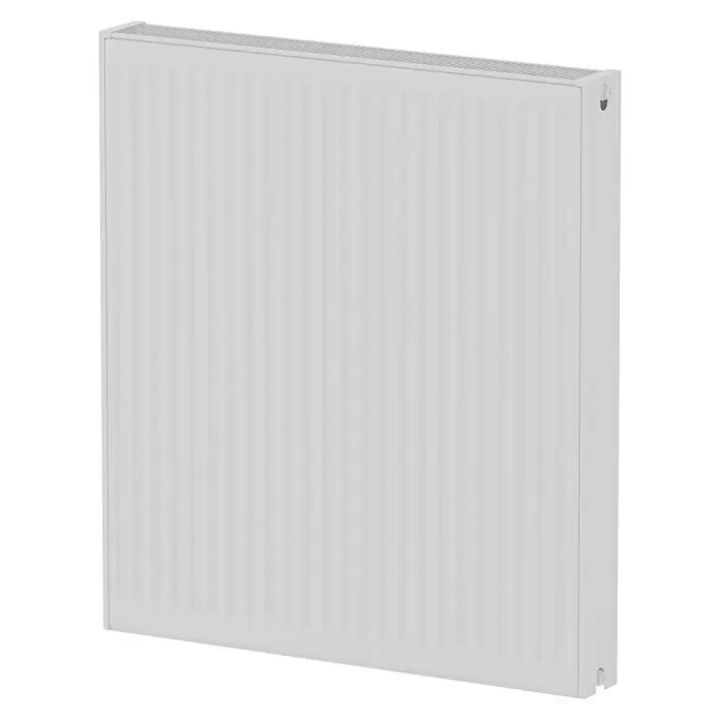 Miðstöðvarofn tvöfaldur 900x800 mm hvítur