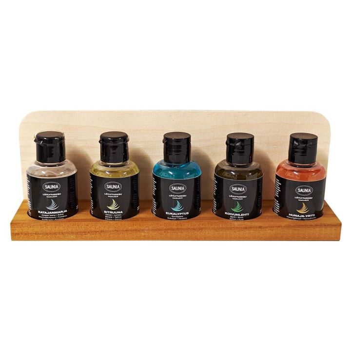 Ilmolíur sett 5x50ml Saunia