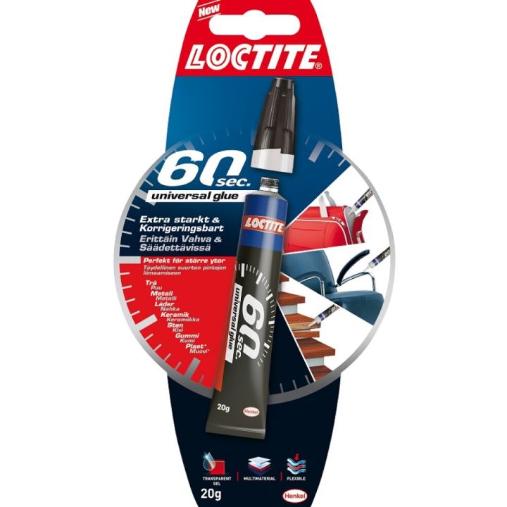 Tonnatak alhliða universal 60sek 20g Loctite