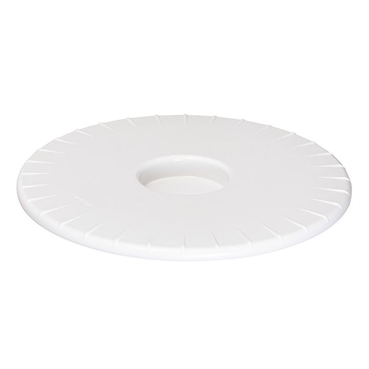 Rúllubretti fyrir blómapott 30cm 100kg hvítt
