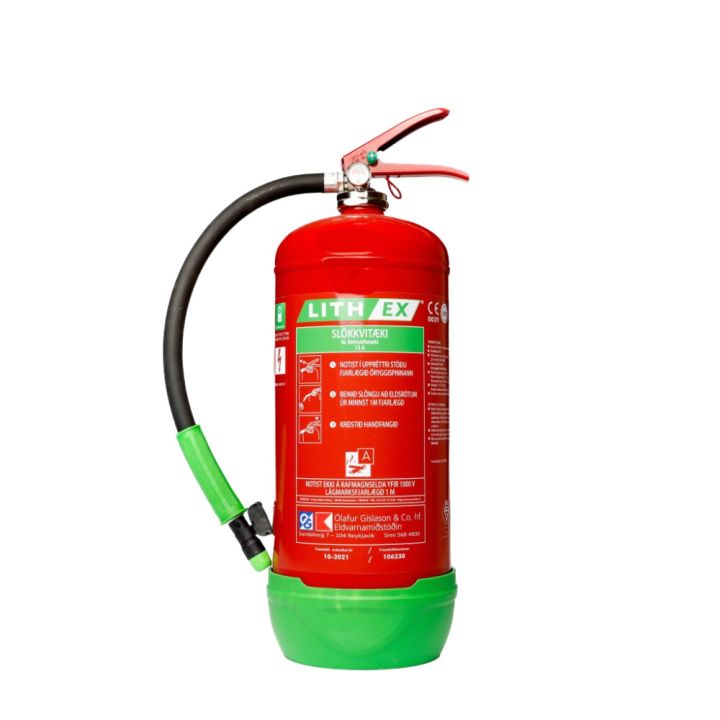 Litíumslökkvitæki 6L Ogniochron