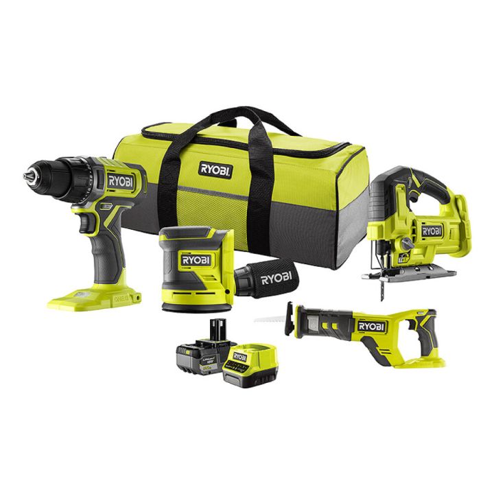 Verkfærasett 18V Ryobi ONe+ RCK184-150S