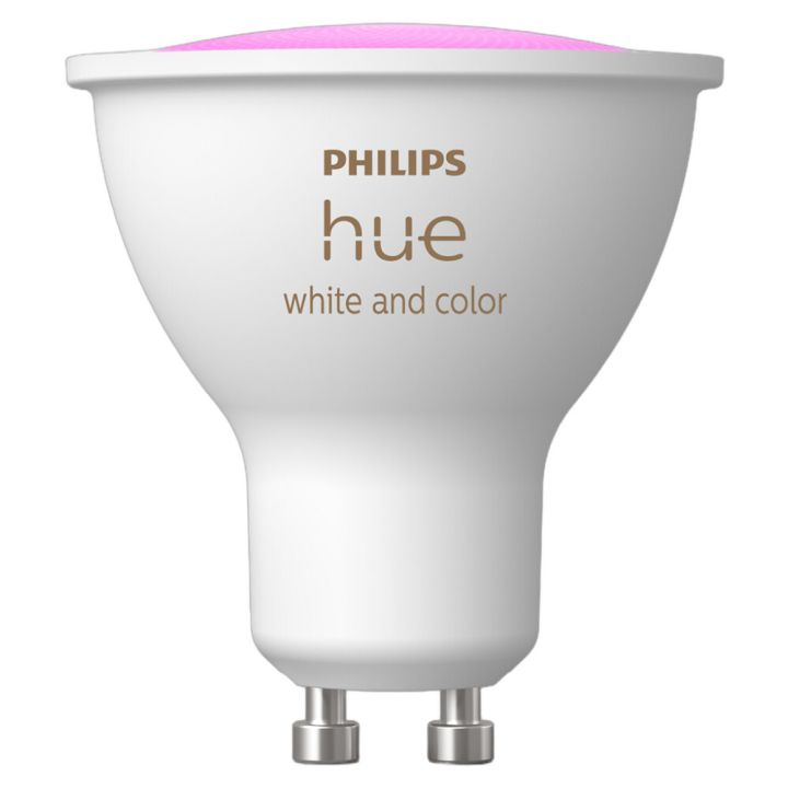 Ljósapera GU10 4,2W Philips Hue Color Ambiance