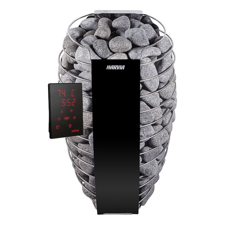 Saunuofn 6KW Harvia Spirit SP60E WiFi svartur