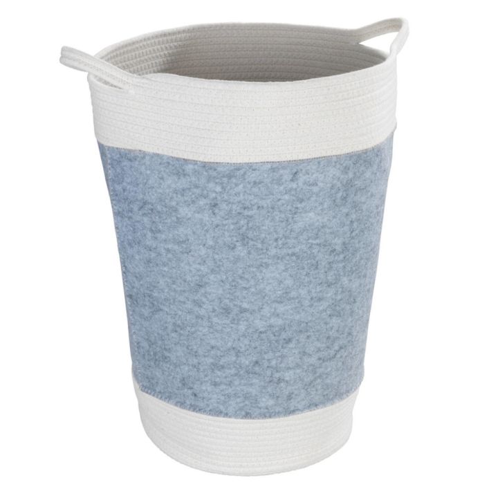 Þvottakarfa Bea Wenko ljósgrá 75L