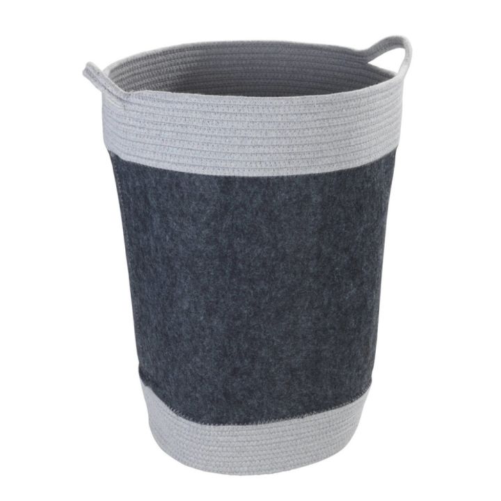 Þvottakarfa Bea Wenko dökkgrá 75L