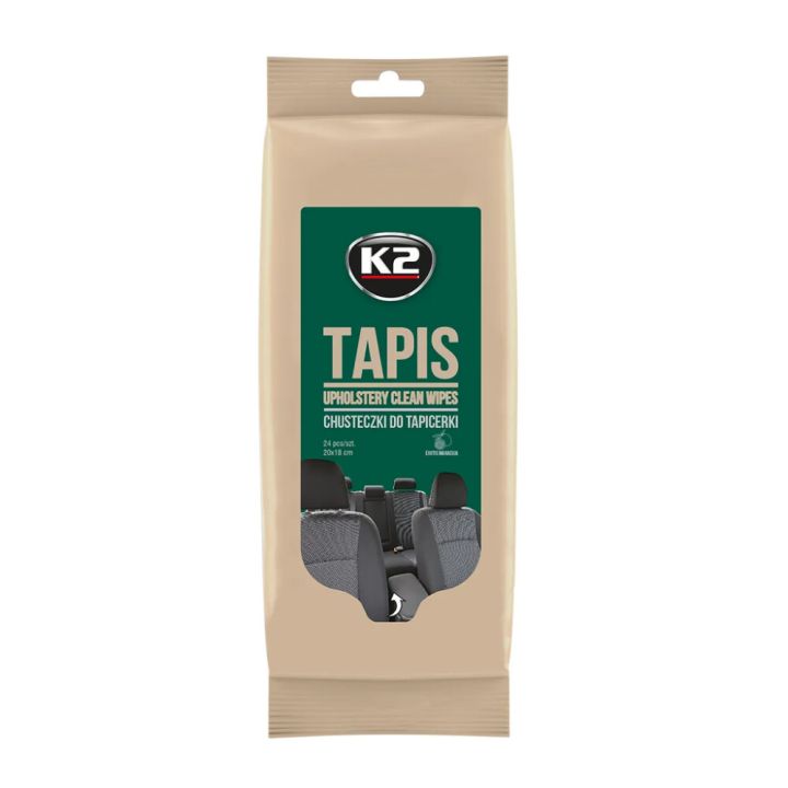 Áklæðishreinsir K2 Tapis 25 klútar