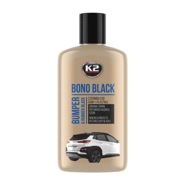 Plastsverta gúmmí og plast K2 Bono black 250ml