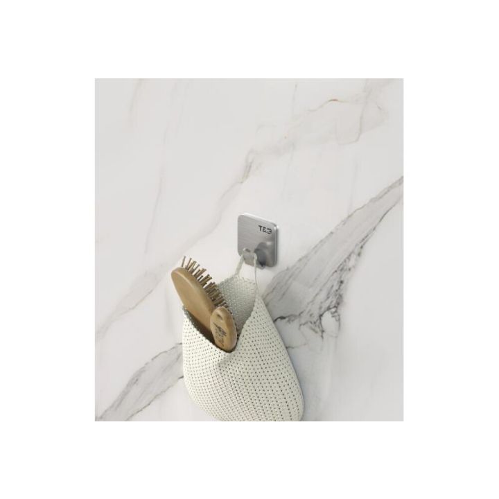 Krókur einfaldur T&B burstað ál