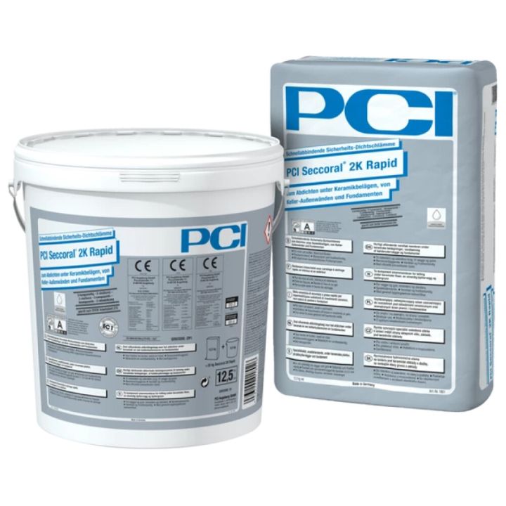 Rakaþéttiefni sementsbundið A hluti 6,25 kg PCI Seccoral 2K