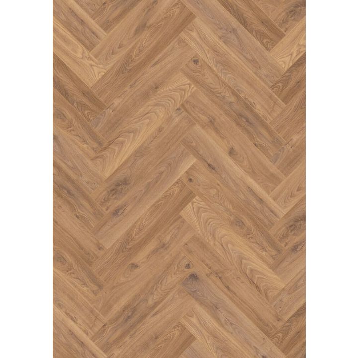 Harðparket fiskibeina Herringbone Firebrand eik 8 mm 0,87m²
