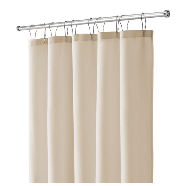 Þrýstistöng fyrir sturtuhengi 50-80cm króm