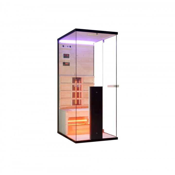 Saunaklefi infrarauður 80x110x190 cm Billund