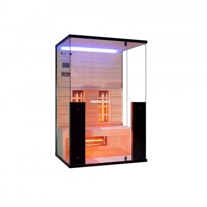 Saunaklefi infrarauður 125x100x190 cm Billund