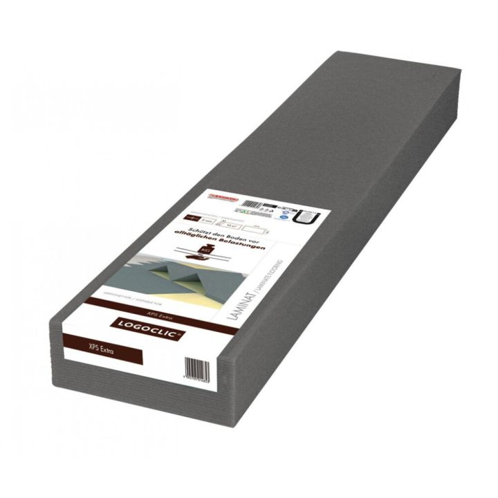 Undirlag fyrir parket XPS extra 1mm