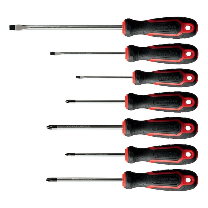 Skrúfjárnasett Alpha-tools