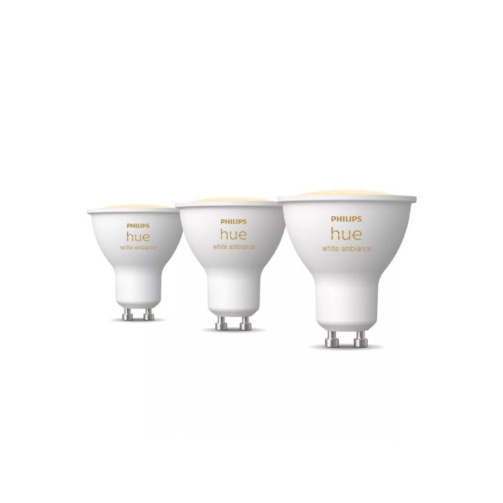 Kastaraperur GU10 3x4,2W 400lm Philips Hue