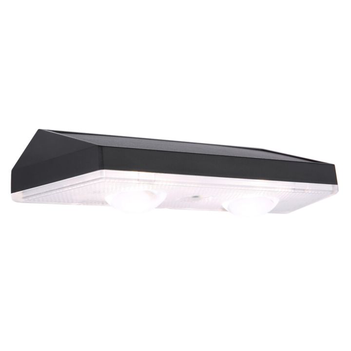 Veggljós með sólarsellu Globo 3,7x14cm IP44 2stk