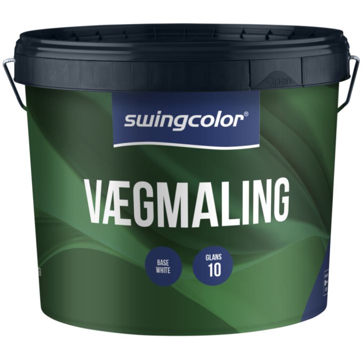 Veggmálning hvítur grunnur 9L Swingcolor