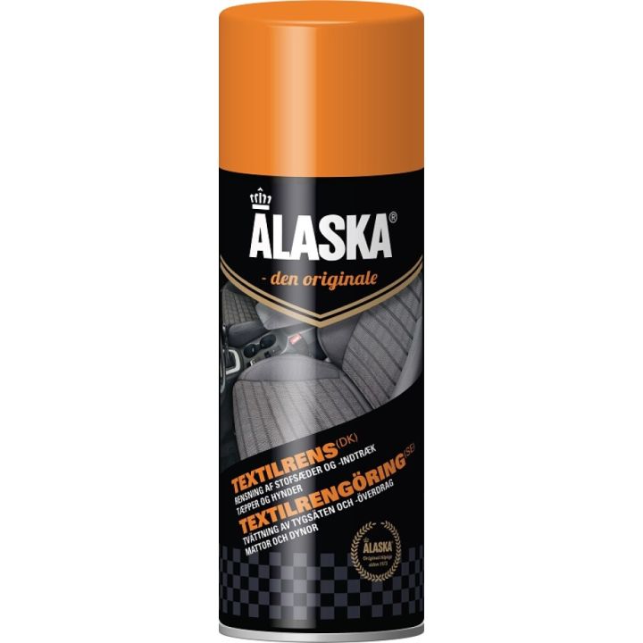 Textílhreinsir fyrir bílasæti 400ml Alaska