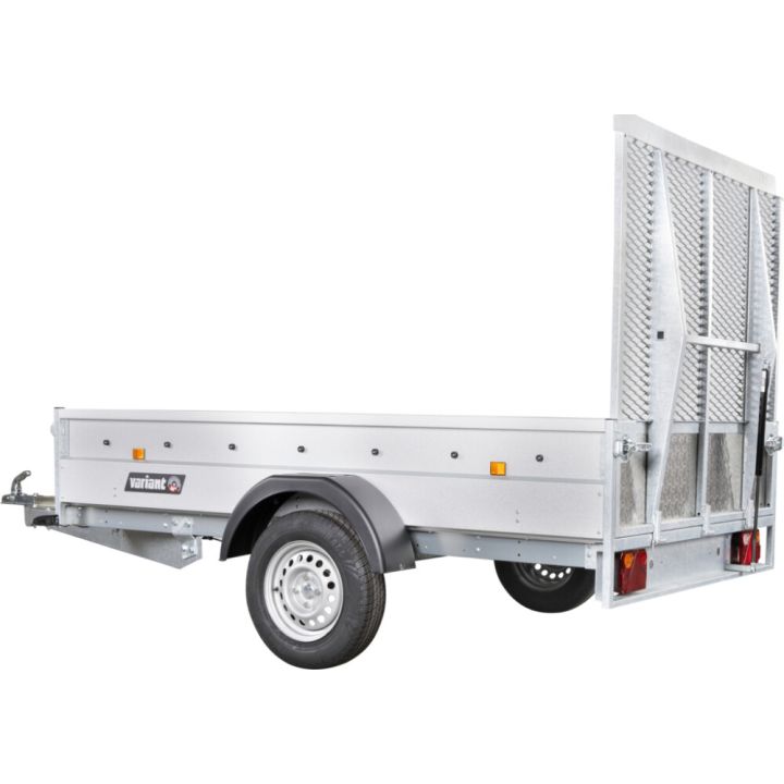 Kerra með ramp 260x150 cm hámark 750 kg BH754