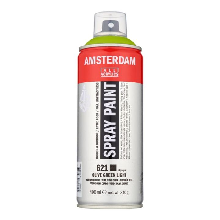 Akrýlsprey 400ml Amsterdam Olive Green Light