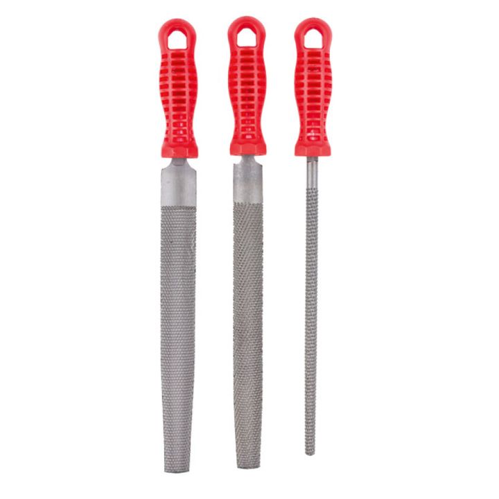 Þjalir sett fyrir tré Wisent 3stk