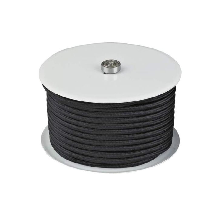 Lampasnúra 2x0,75Q Halo Design svört (verð á m)