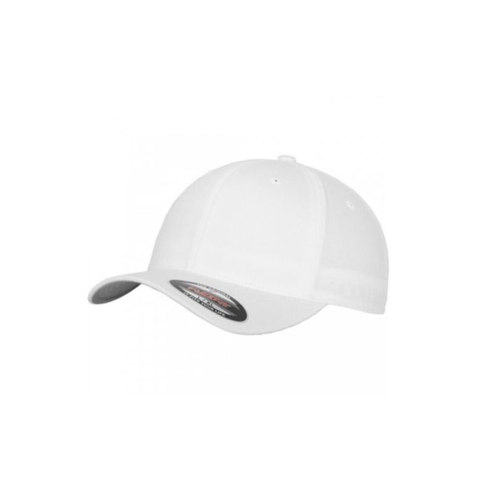 Derhúfa baseball hvít S/M Flexfit