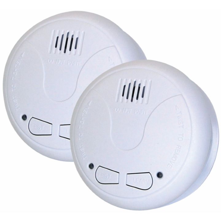 Reykskynjarar 9V 2 stk rafhlaða fylgir