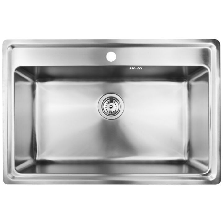 Stálvaskur einfaldur 760x506 mm Oulin